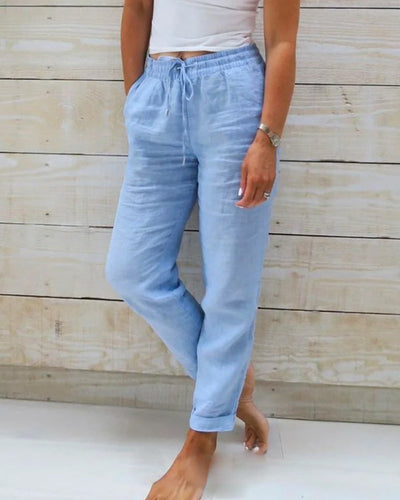 Emma| Linen Pants