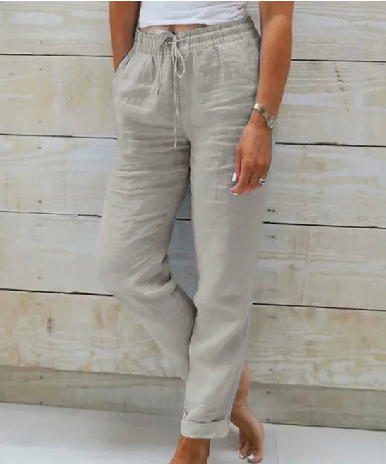 Emma| Linen Pants