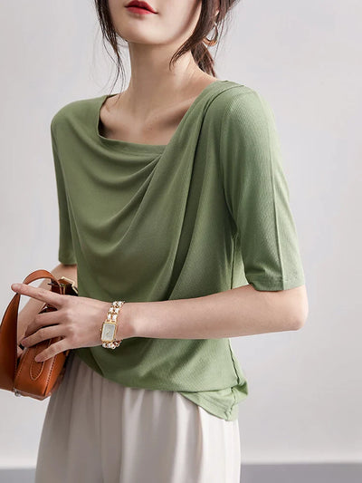 Lora | Silk Tee