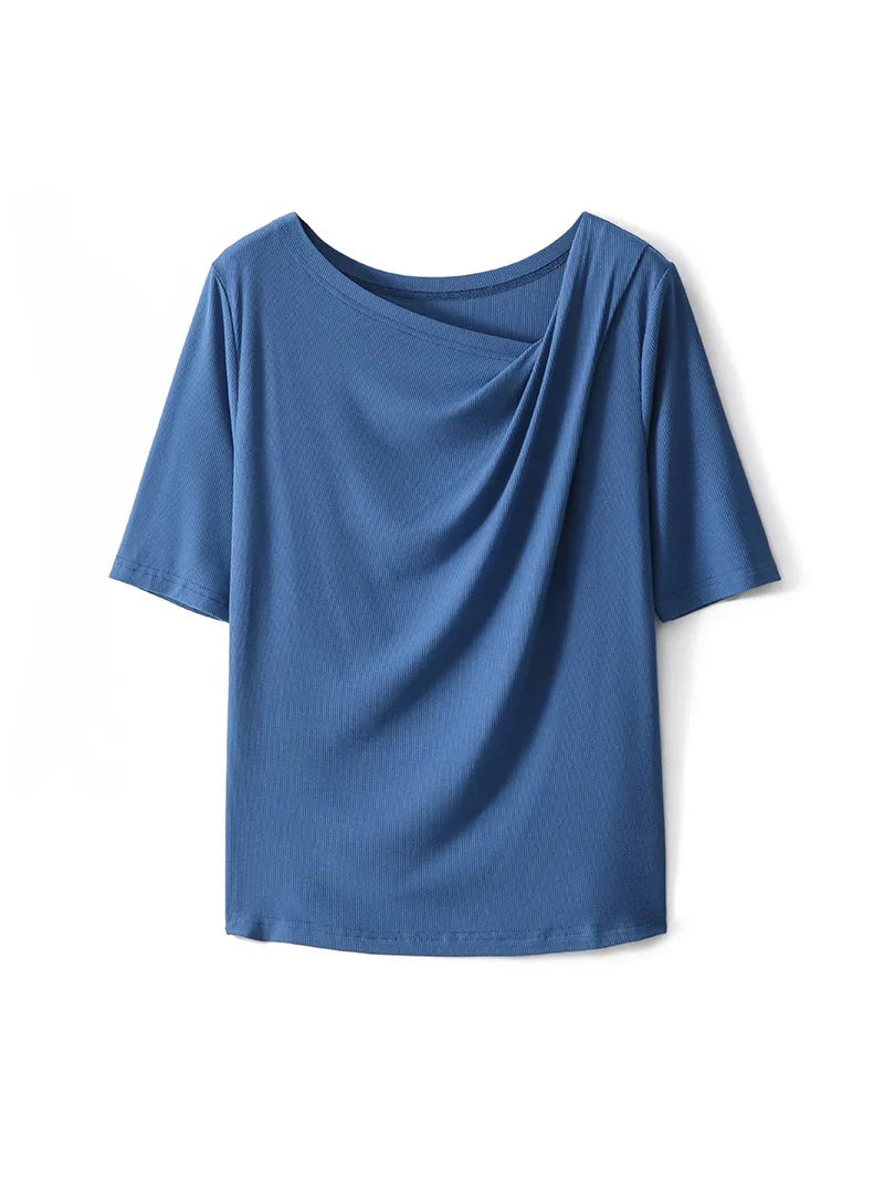 Lora | Silk Tee