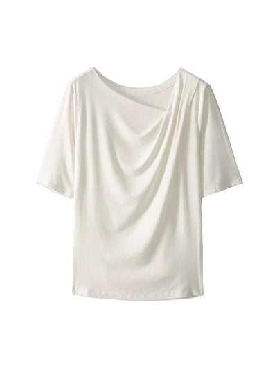 Lora | Silk Tee