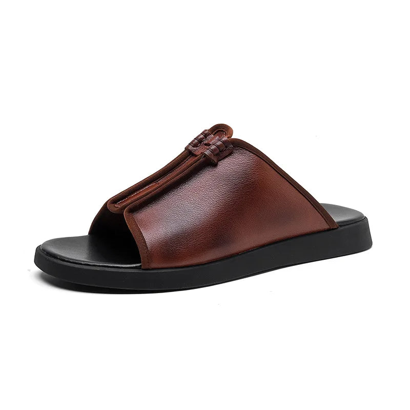 Daniel | Leather Slippers