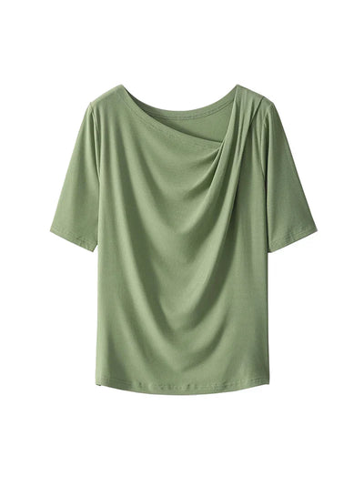 Lora | Silk Tee