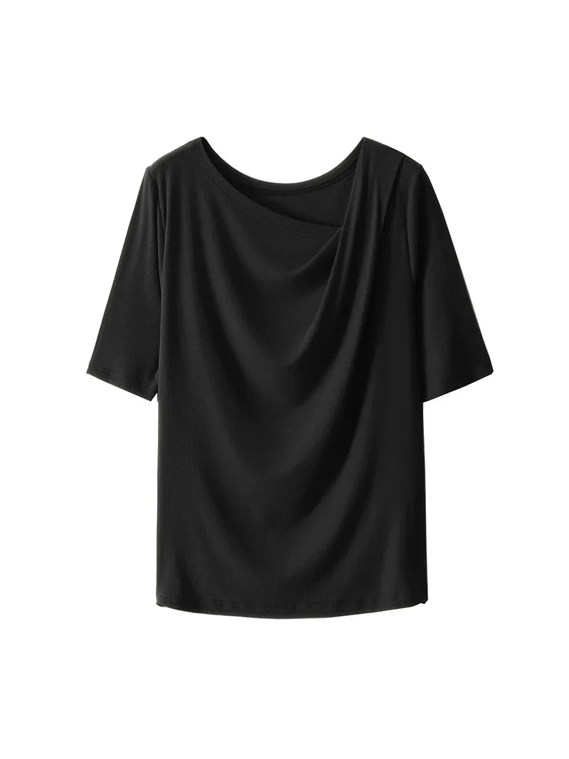 Lora | Silk Tee