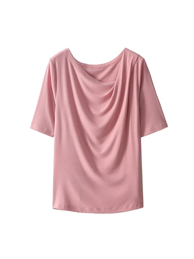 Lora | Silk Tee