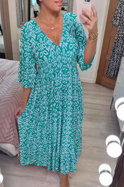 Anna | Floral Print Summer Dress